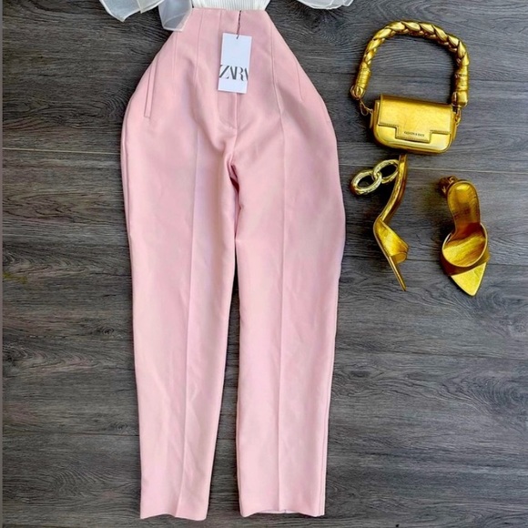 COPY -  PANTS PINK ZARA WOMAN - Picture 1 of 5